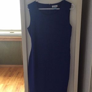 Royal blue dress